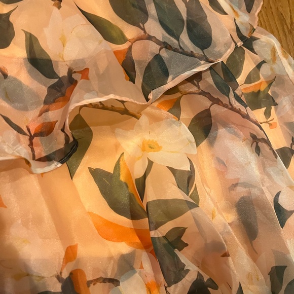 Flower Garden Crop top set new size medium - Picture 6 of 11